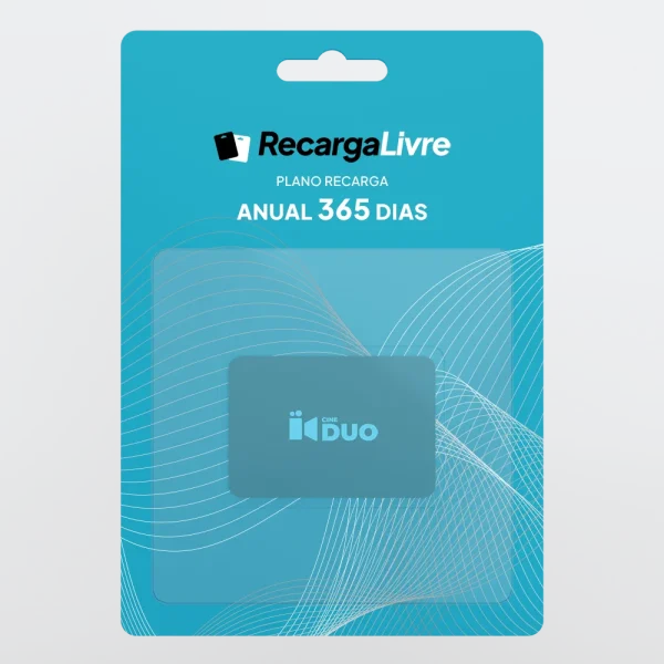PLANO RECARGA ANUAL 365 DIAS - CINEDUO