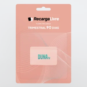 PLANO RECARGA TRIMESTRAL 90 DIAS - DUNA TV